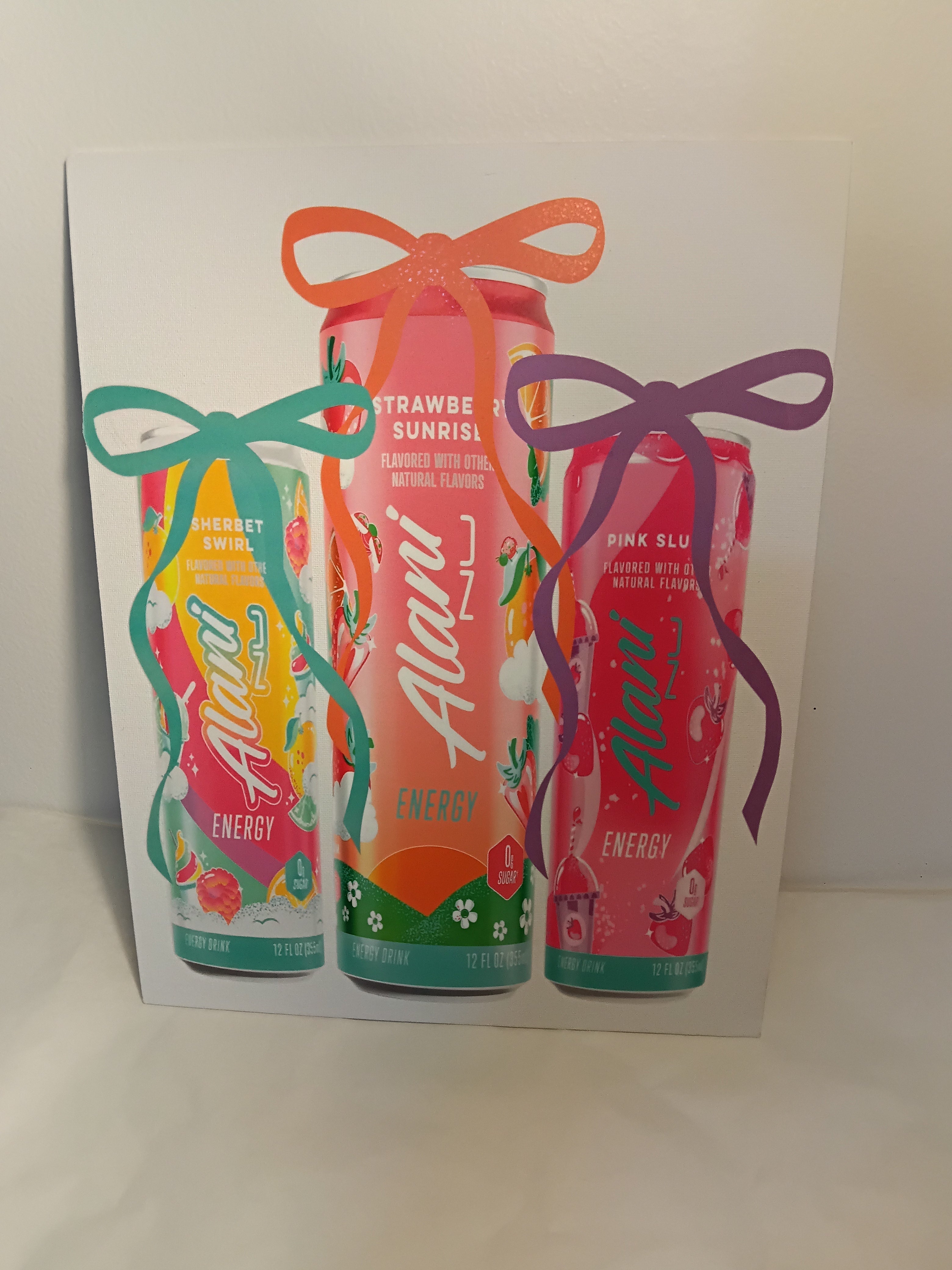 Aloha Energy Drink Trio Bedazzle Canvas