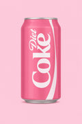 Diet Coke Pink Bedazzle Canvas