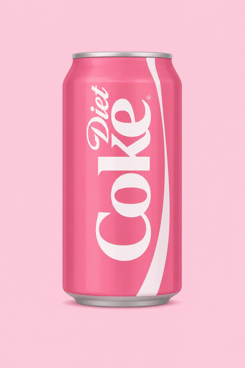 Diet Coke Pink Bedazzle Canvas
