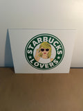 Taylor Swift & Starbucks Bedazzle Canvas