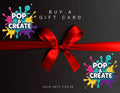 Pop & Create Gift Card